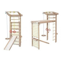 Спортивний куточок-Трансформер Бук+дитяча гірка